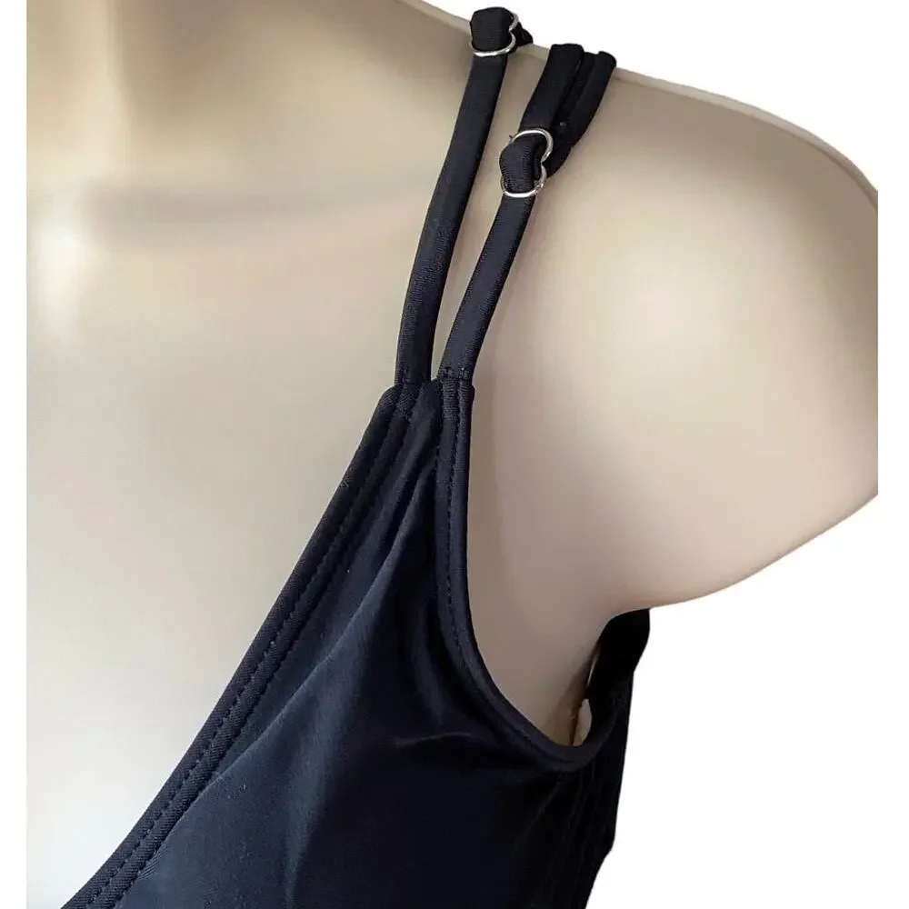 2 Piece Black Bikini Summer Swimsuit Bathing Suit ~ Youth Girls Size 10Y